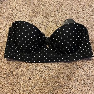 Aerie Black Bikini Top 32D